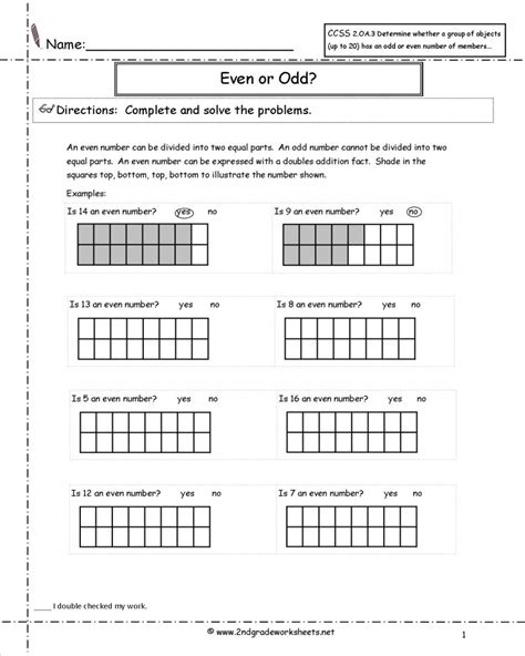2Nd Grade Common Core Math Practice Worksheets