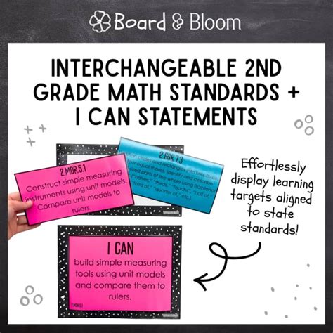 2Nd Grade Math I Can Statements