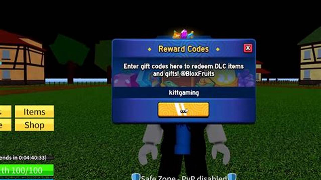 2x Exp Code Blox Fruits 2024