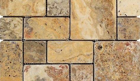 Scabos Travertine 2x4 Tumbled Subway Brick Marble Mosaic Tile Budget