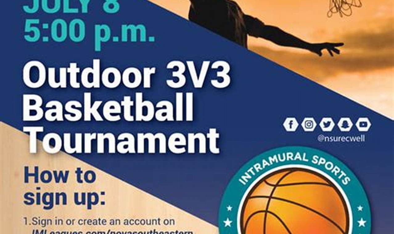 3 On 3 Basketball Tournament 2024 Near Me