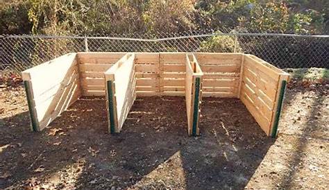3 Bay Compost Bin Design Build A STEP By STEP Gardening