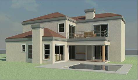 3 Bedroom Double Storey House Plans South Africa _BA251D