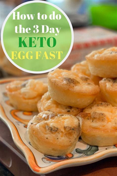 How to do the 3 Day Keto Egg Fast Recipe Eggfast recipes, Egg fast