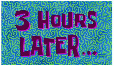 "3 Hours Later SpongeBob Meme" Stickers by Haylee