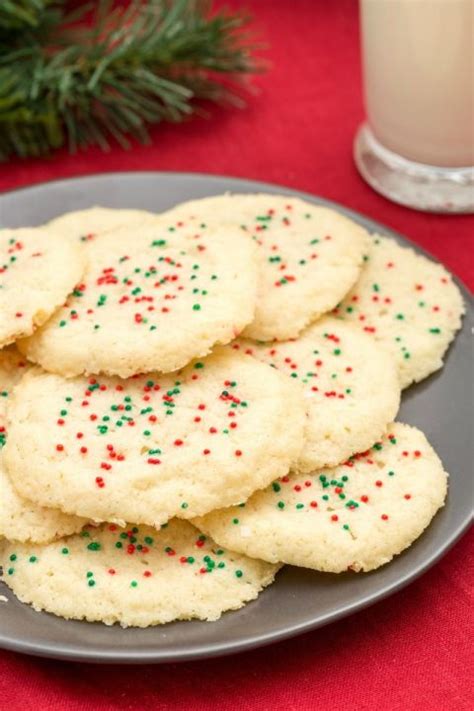 3 Ingredient Christmas Sugar Cookies