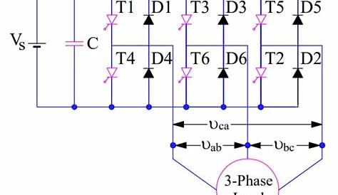 3 Phase Bridge Inverter Circuit Diagram Schematic Of Threelevel H And