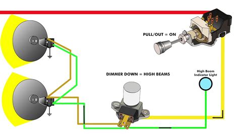 Three Prong Headlight Wiring Diagram decalinspire