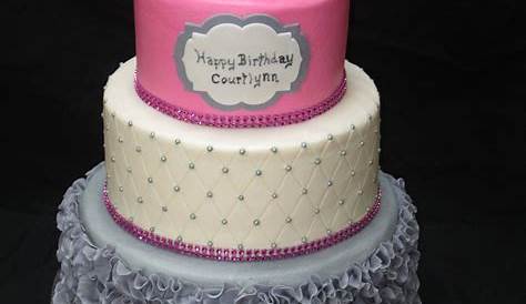 3 Tier Cake Designs For Birthdays Princess Camila's Birthday Roses