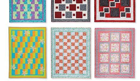 3 Yard Quilt Patterns Fabric Cafe Downloadable Stepping Stones Pattern Easy Design Etsy