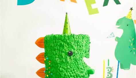 3 Year Old Dinosaur Birthday Party Ideas Themed Dino 4th Parties rd