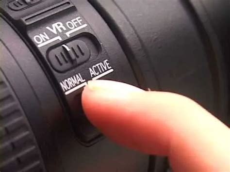 3) Use Vibration Reduction