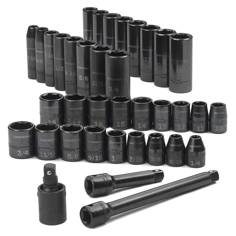 3/8 impact socket set craftsman