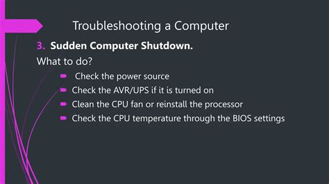 3: Sudden Shutdown