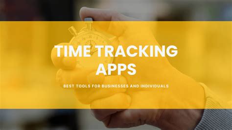 3 . Time Tracking Apps