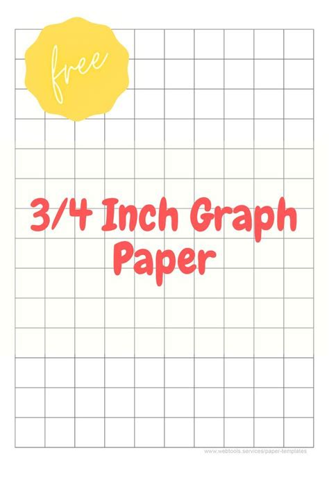 3 4 Graph Paper Template