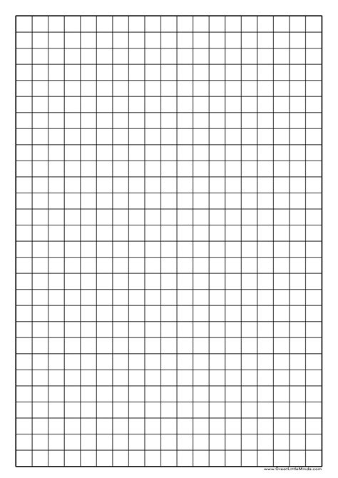 3 4 Grid Paper Large Tablet