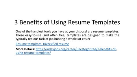 3 Benefits Of Using Free Templates
