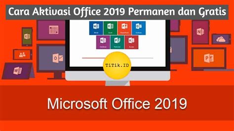 3 Cara Aktivasi Office 2019