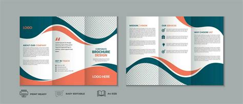 3 Fold Brochure Template Design