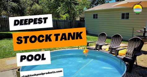 3 Ft Deep Stock Tank
