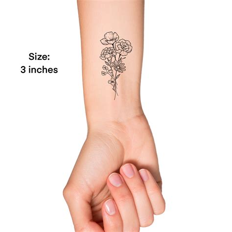 3 Inches Tattoo Designs