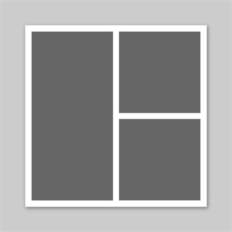 3 Picture Collage Template