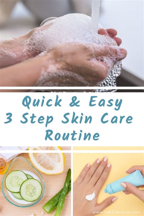 Get glowing skin with our 3-step skincare routine!