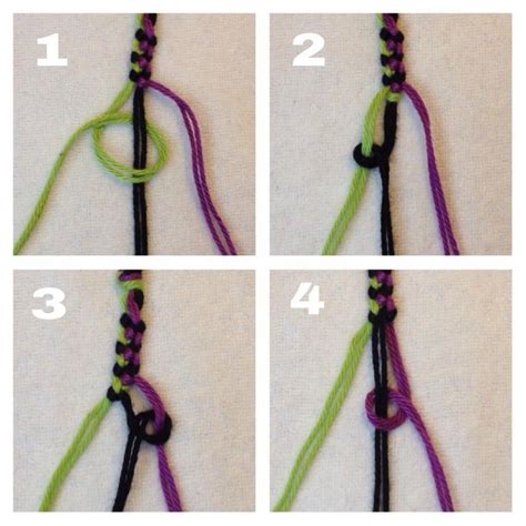 3 String Bracelet Patterns