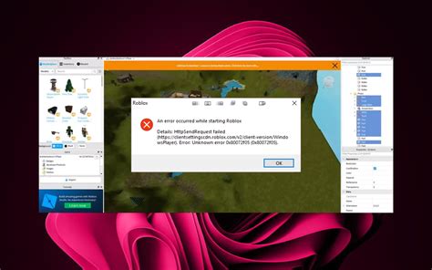 3 Ways to Fix Failed to Fetch Account Info in Roblox Studio