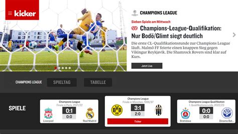 3 bundesliga live ticker kicker