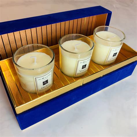 3 candle set