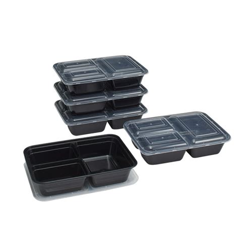 3 compartment container