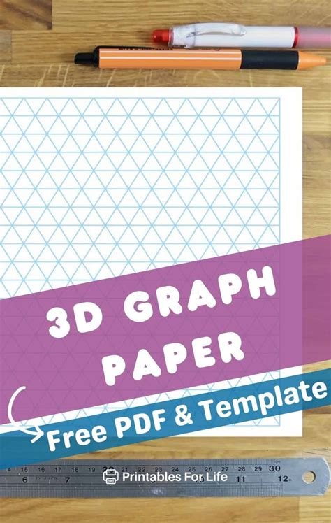 3 D Graph Paper Printable
