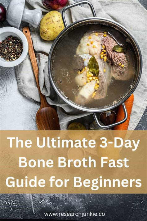 3 day fast with bone broth