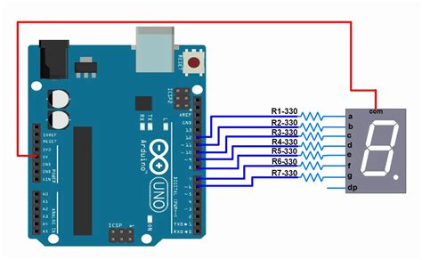 3 digit seven segment display arduino code