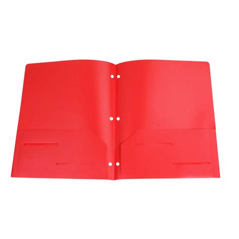 3 hole folder with prongs