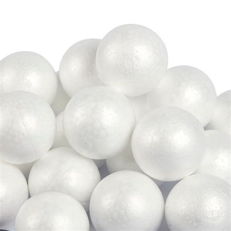 3 inch smooth styrofoam balls