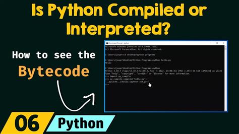 3 is python code compiled or interpreted