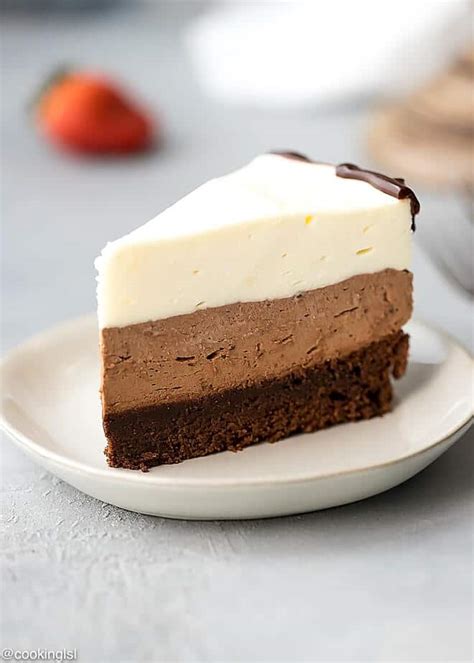 3 Layer Chocolate Mousse Cake