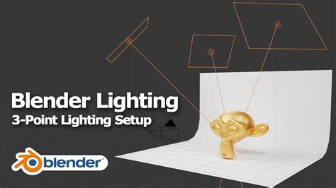 3 point lighting setup blender