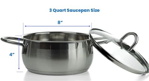 3 Qt Pan Size