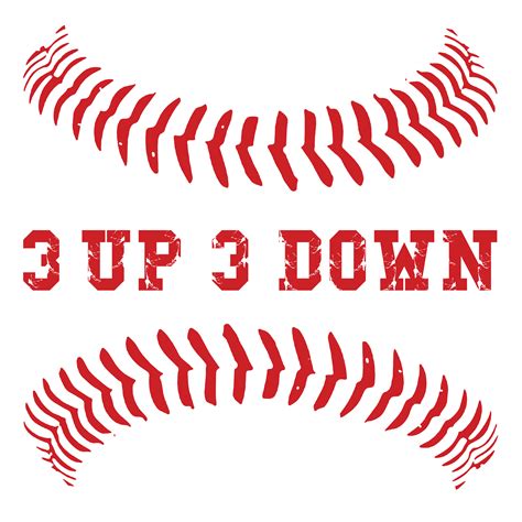 3 Up 3 Down Baseball
