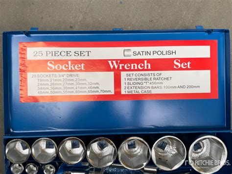 Socket Wrench Set 3/4" Drive