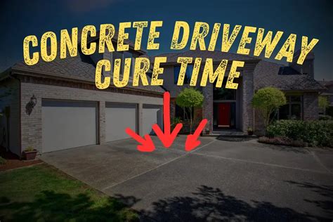 Concrete Driveway Curing Time