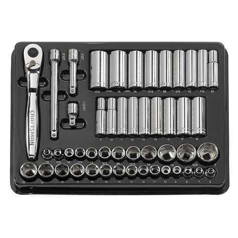 GearWrench 3/8 in. Drive SAE 12Point Standard Socket Set (13Piece)80561 The Home Depot