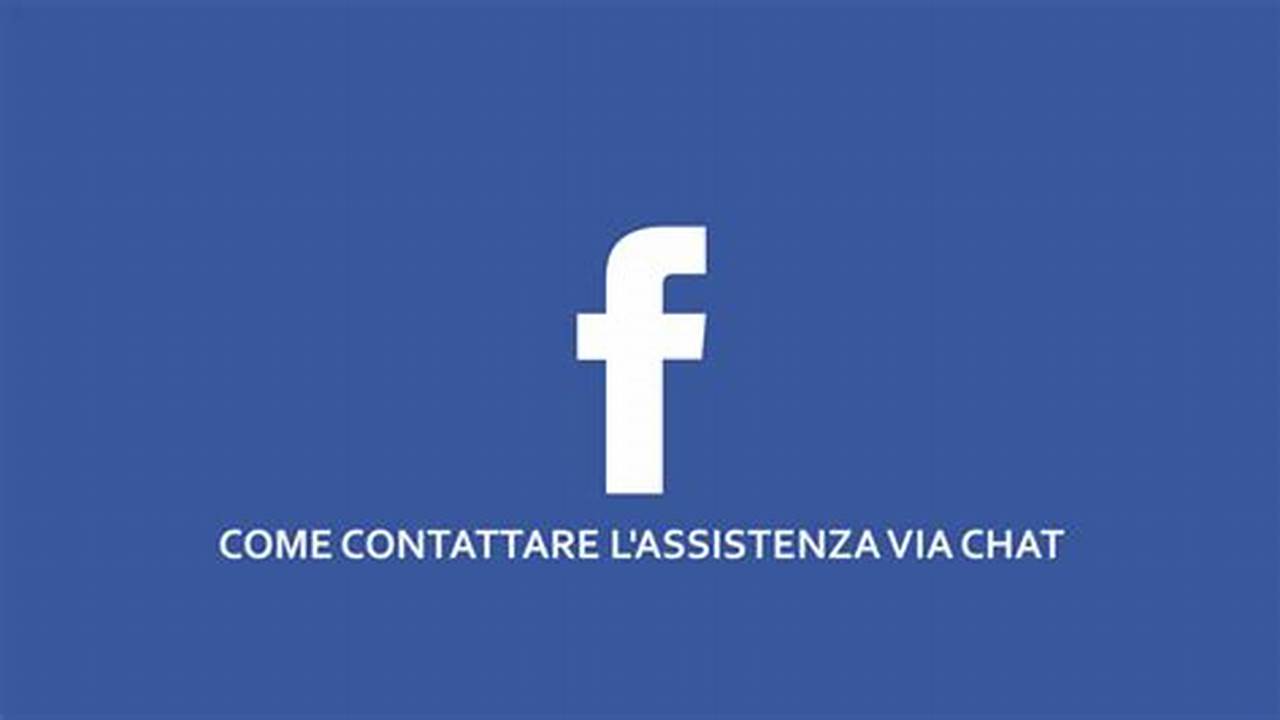 3. Contatta L'assistenza Di Facebook, IT Messaggi