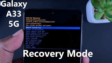 3. Access Recovery Mode