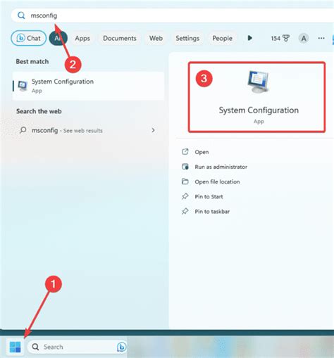 3. Access Safe mode using the System Configuration