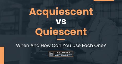 3. Acquiescent